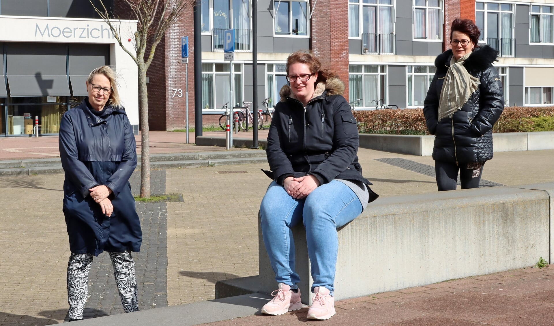 Marjolein Sinke, Sarina Walhout en Judith van de Plasse van Jump&Move.