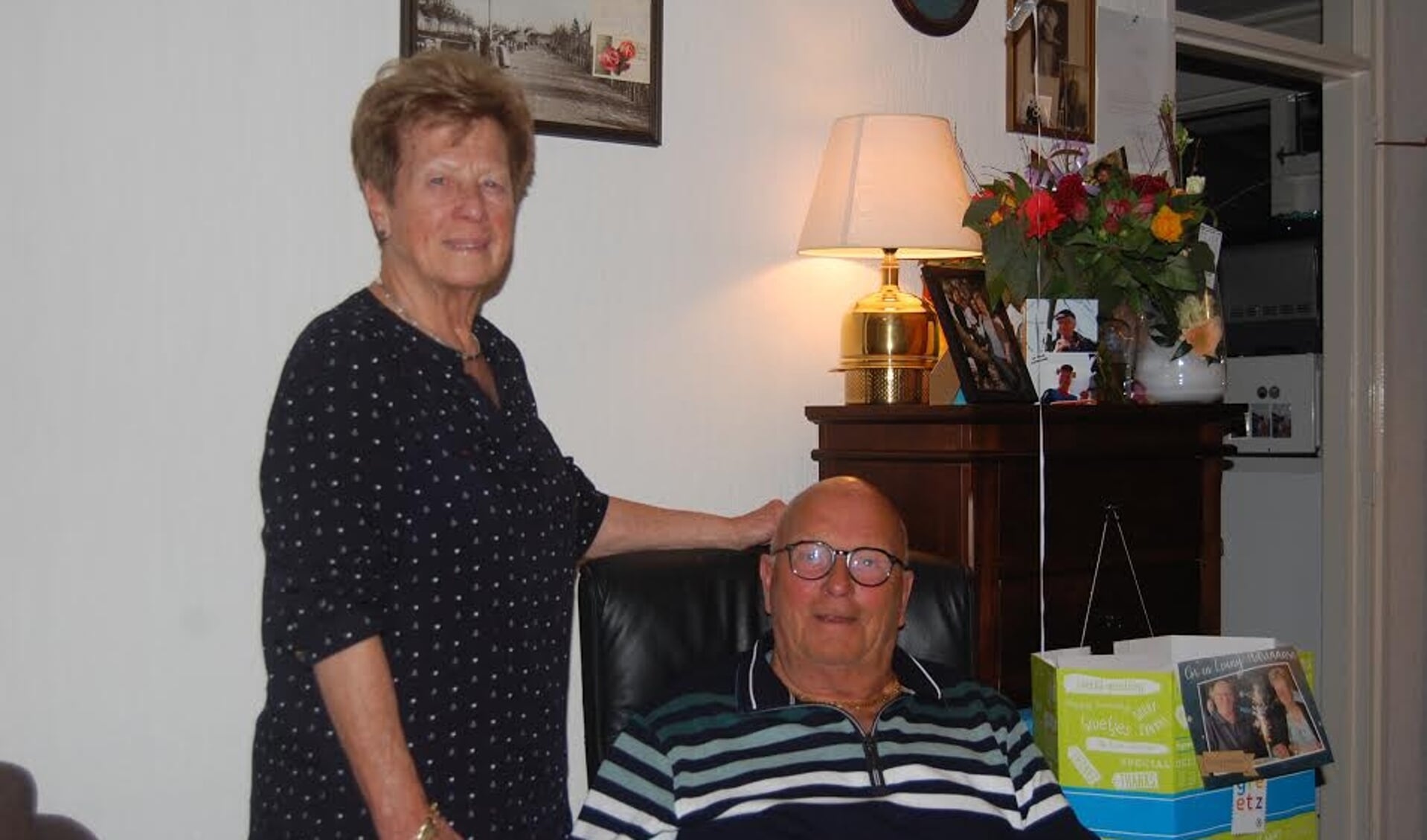 Cor en Leuny Adriaanse-Dekker zijn 60 jaar getrouwd.