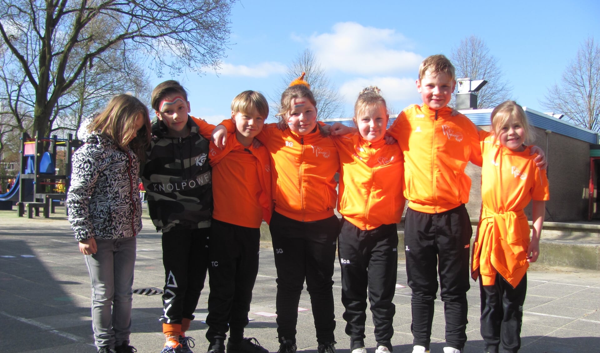 Oranje voert de boventoon tijdens de Koningsspelen in Klein Zundert.