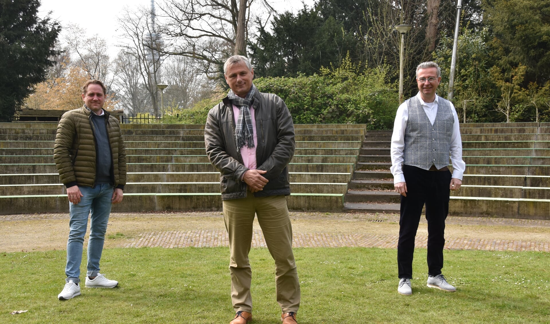 Richard van der Zijden, Toine Theunis en Jan-Hein Sloesen