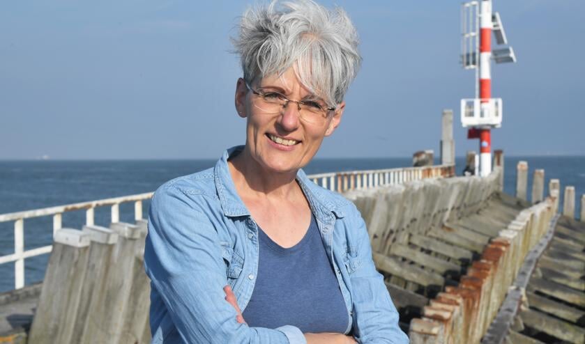 <p>Annet Eekman: 'Vlissingen geeft mij altijd rust'.</p>