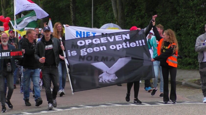 <p>Eerder vond in Goes ook een wandeldemonstratie plaats tegen de coronamaatregelen</p>