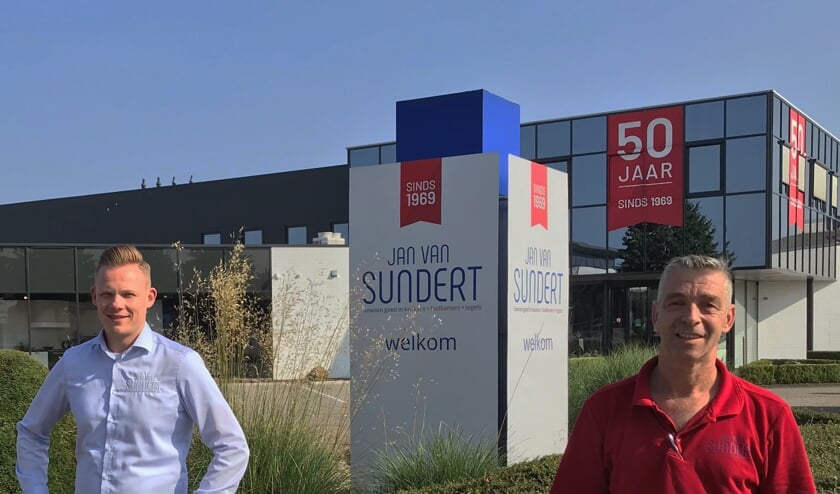 Jordy en Pascal bij Jan van Sundert.