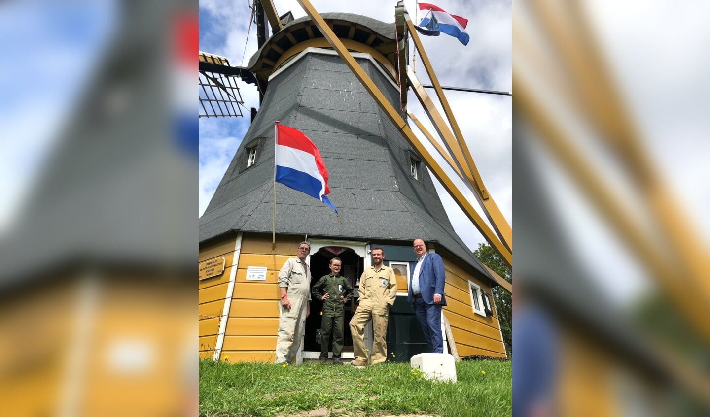Pieter Hazelager, Jelmer Kot, Arjen Burger en Kees Weststrate