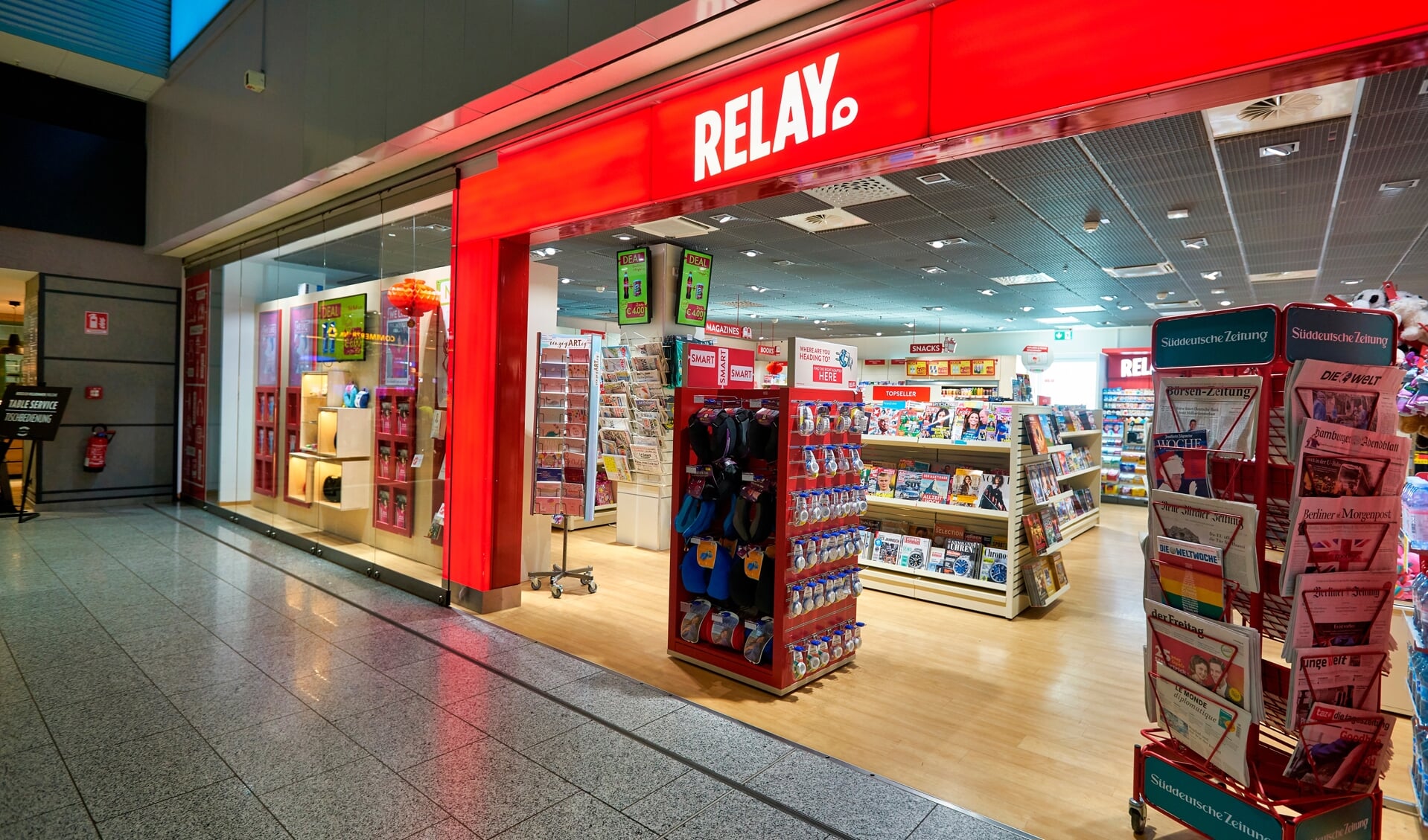 Een Relay-winkel in Duitsland