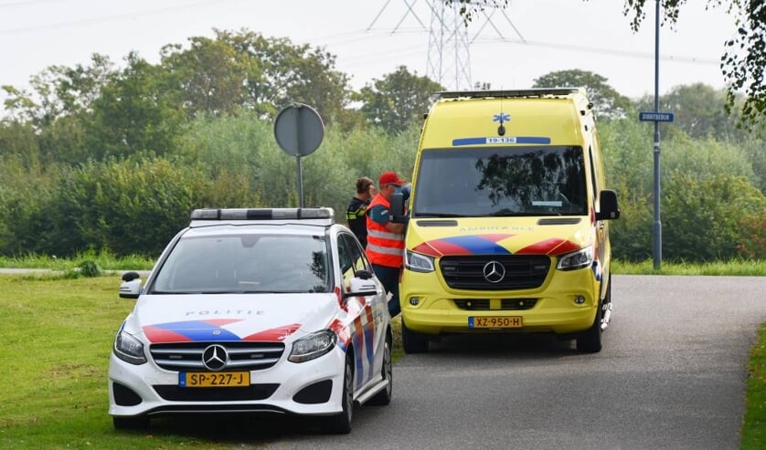 De politie en ambulance kwamen ter plaatse.