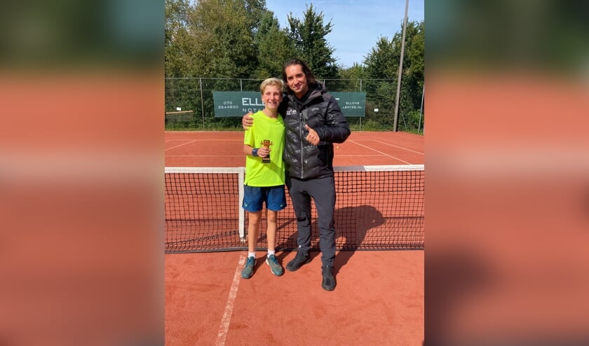 Stan Put en zijn coach Benjamin Reek