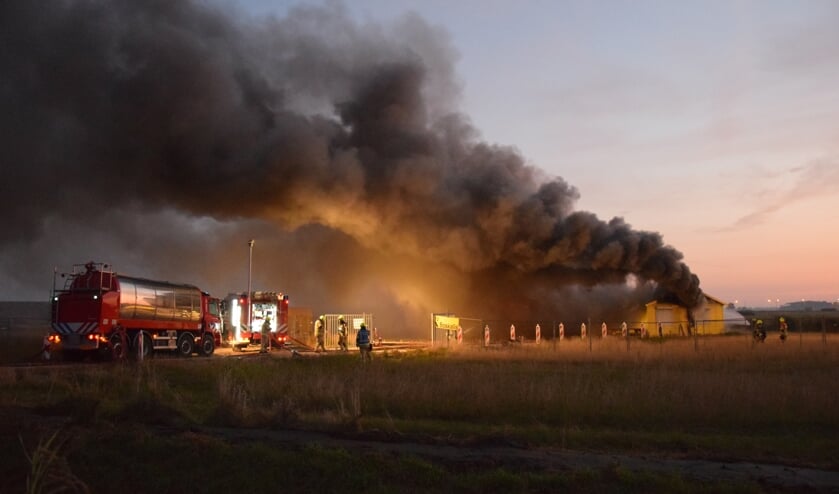 Rond 06.00 uur werd de brand ontdekt.