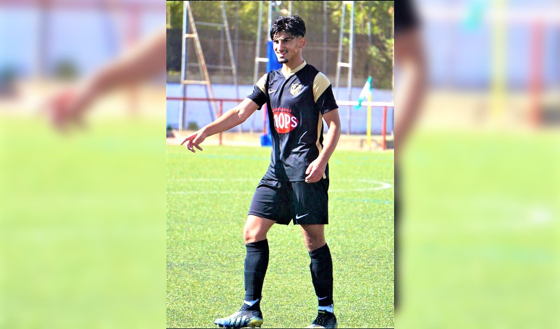 Mohamed Ezzahi in actie voor zijn Spaanse club CF Motril.