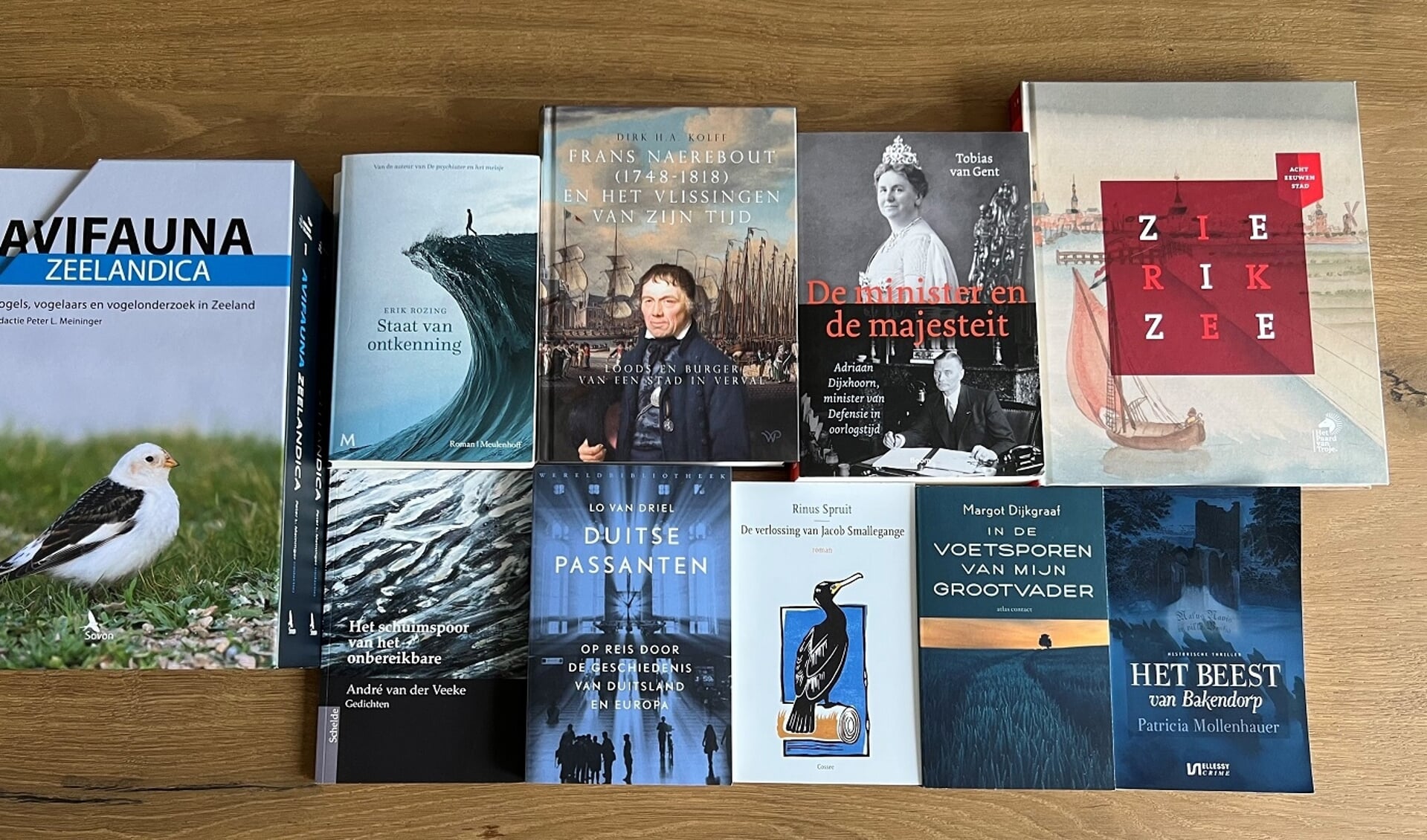 De genomineerde titels voor de Zeeuwse Boekenprijs 2022