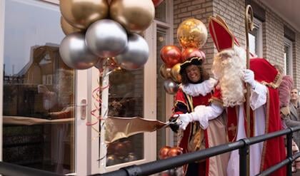 Opening op 5 december met Sinterklaas 