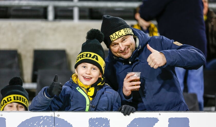 De wedstrijd tussen NAC en Roda JC eindigt in 2-2.