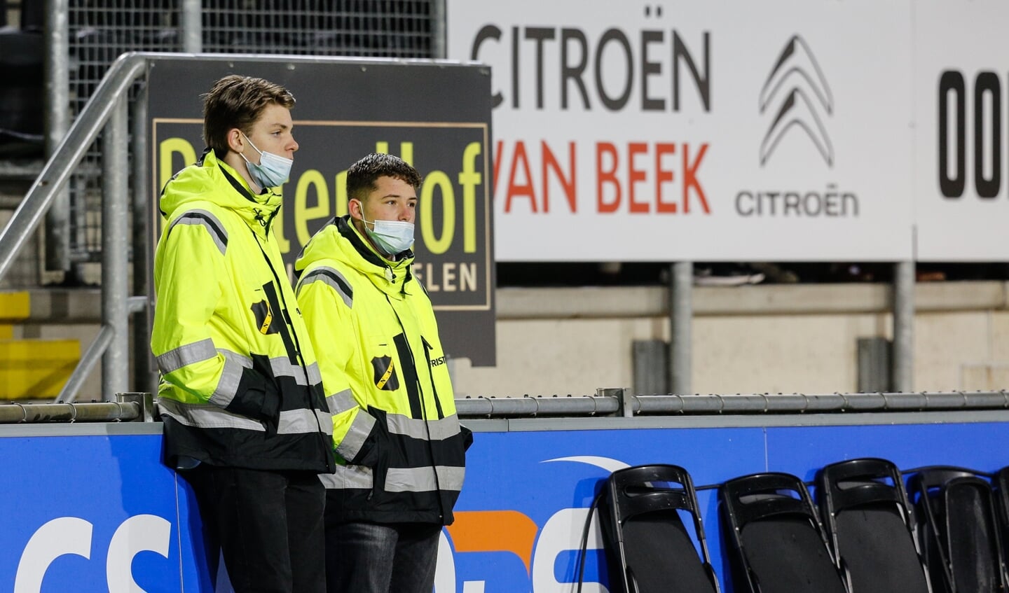 De wedstrijd tussen NAC en Roda JC eindigt in 2-2. 
