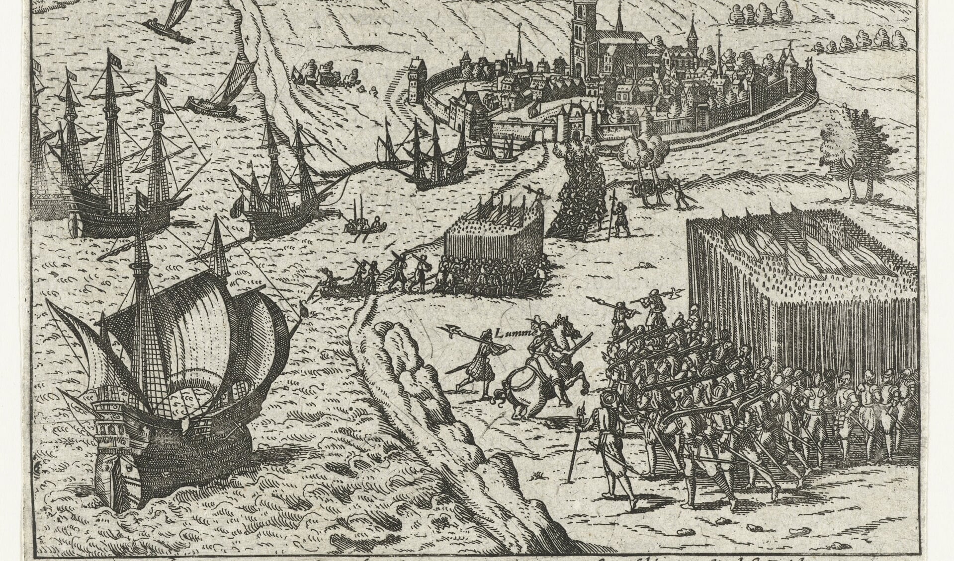 De inname van Den Briel door de watergeuzen op 1 april 1572.