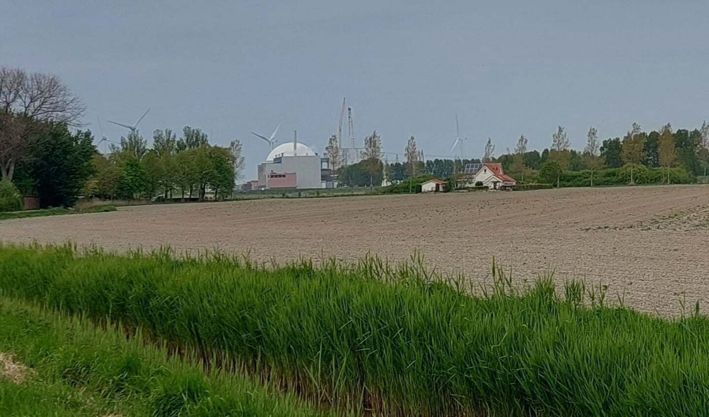 De kerncentrale bij Borssele.