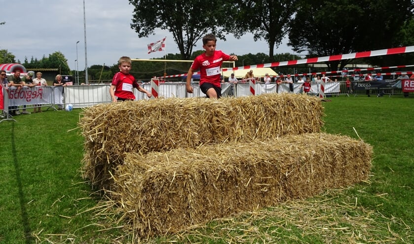 <p>Kinderen in actie tijdens een eerdere edtitie van de Mini-Roparun.</p>