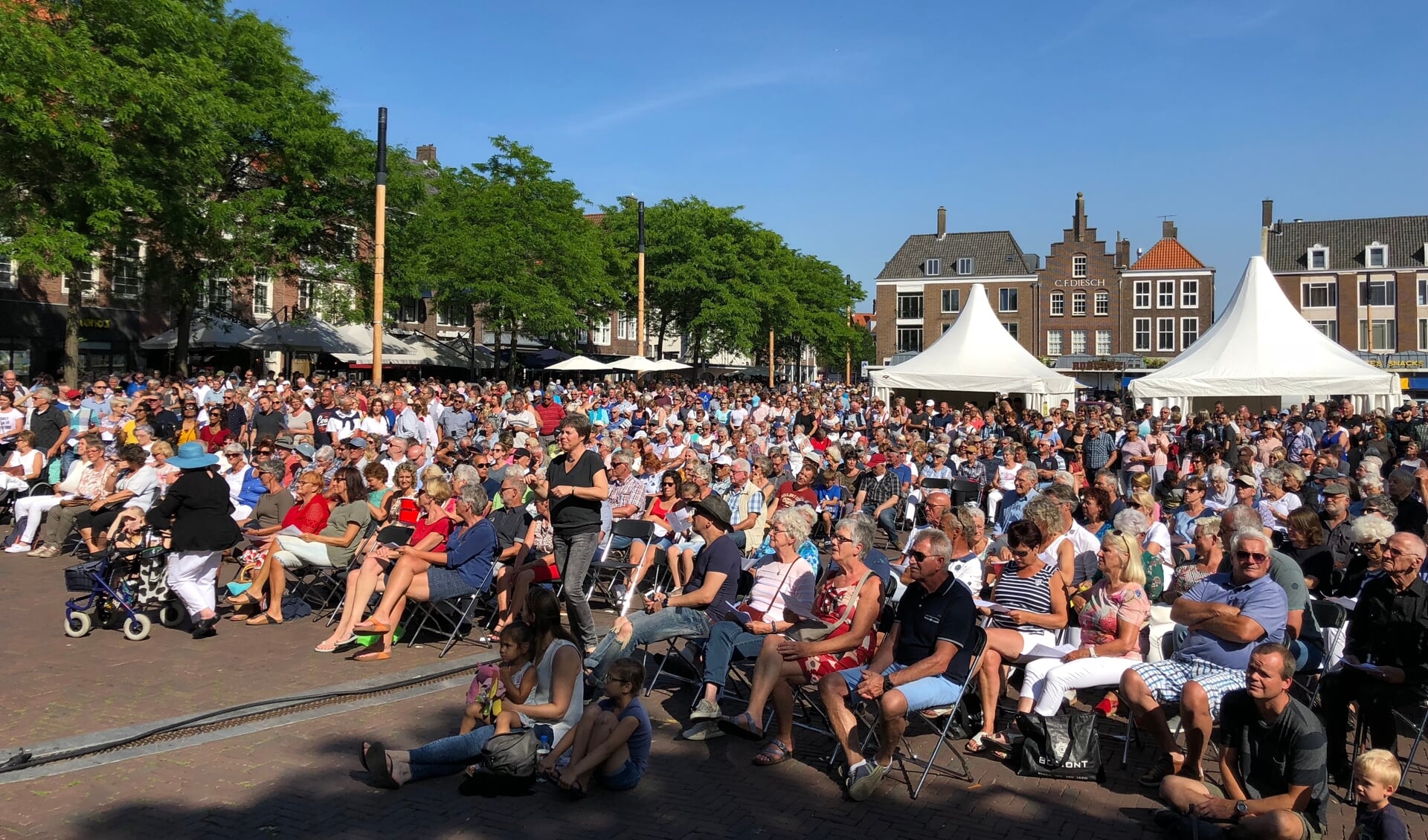 Publiek Middelburg VÓLKoren op de Markt in 2018
