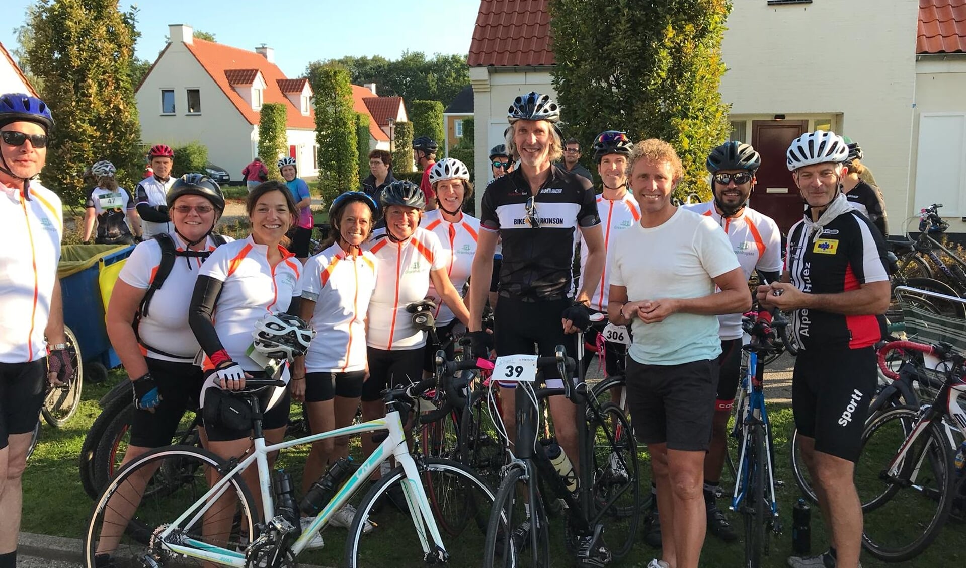 In 2018 deden Mart en Jos voor het eerst mee met Bike voor Parkinson met het team 