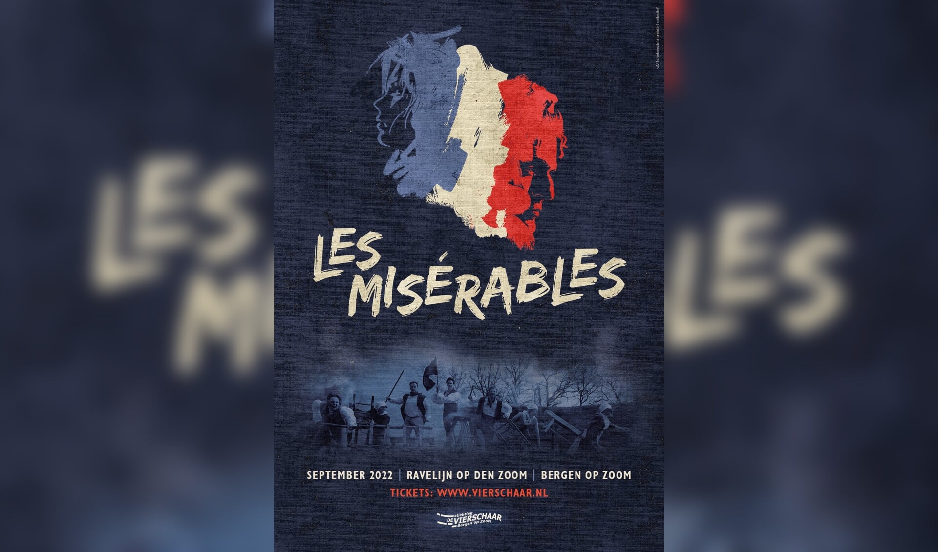 De poster van Les Misérables