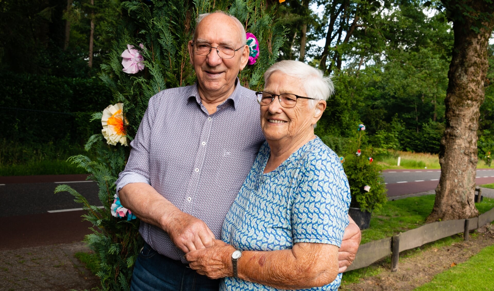 Jan en Julia De Bakker-Mertens zijn zestig jaar getrouwd.