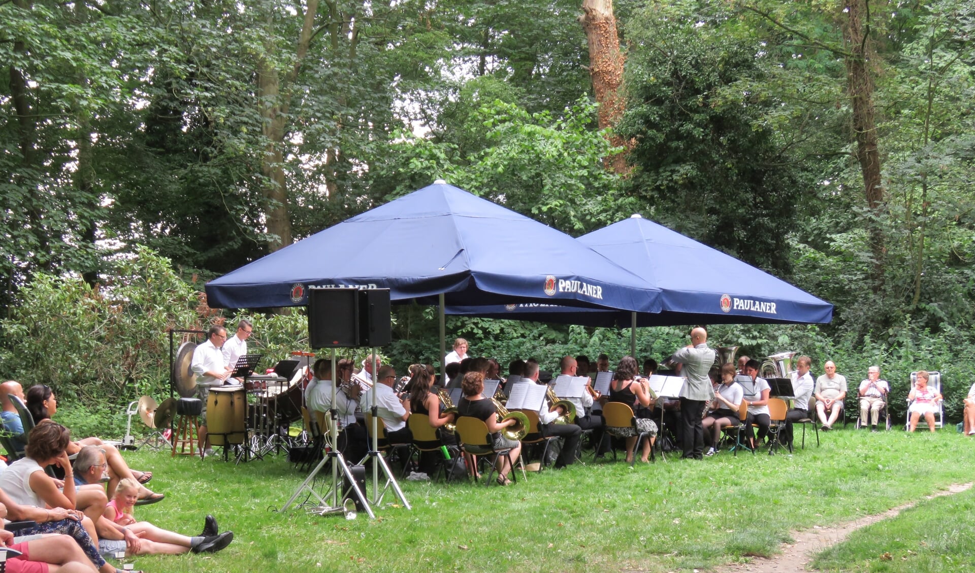 Een concert in het Van Cittersbos in 2019.