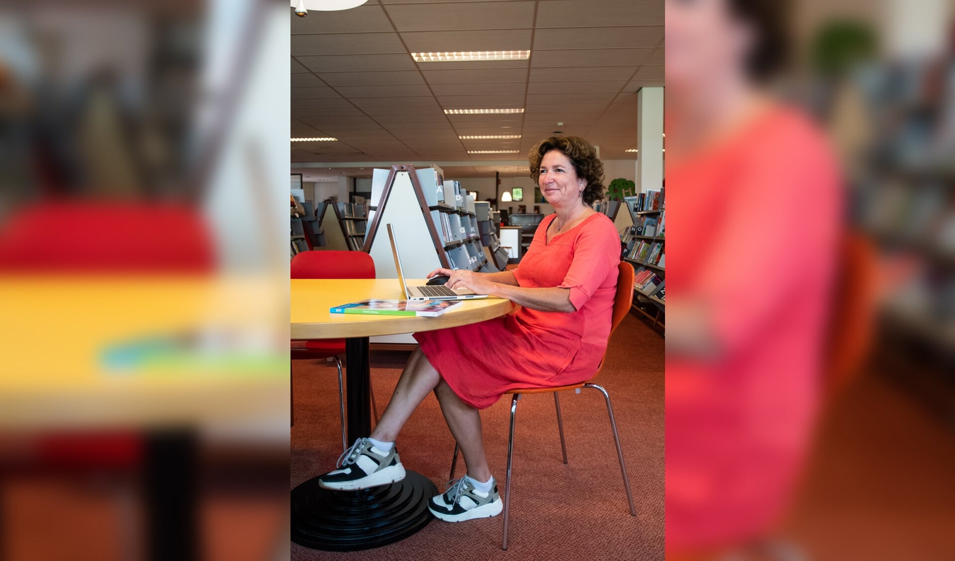 Bianca Olde Wolbers, vrijwilligster Bibliotheek Rijsbergen