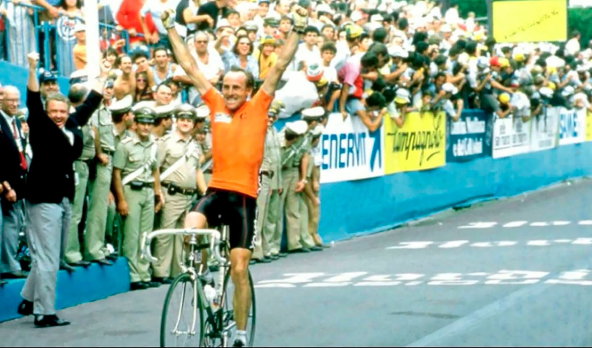 Joop Zoetemelk die de Ronde van Spanje wint