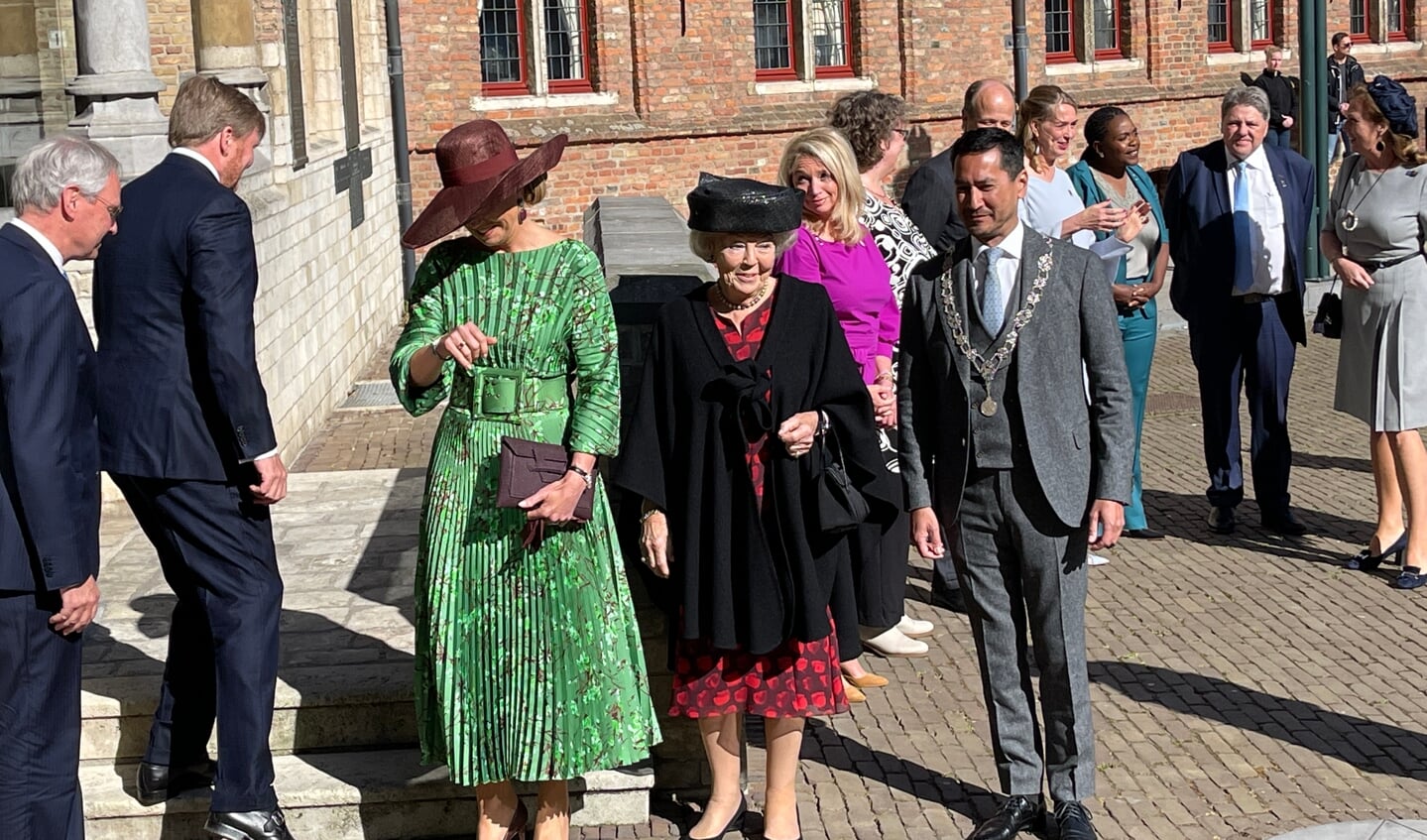 Prinses Beatrix bij de Four Freedoms Awards 2022 in Middelburg