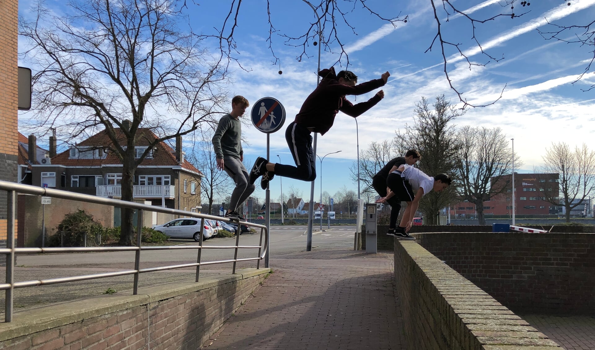 Parkour in Middelburg, 2019