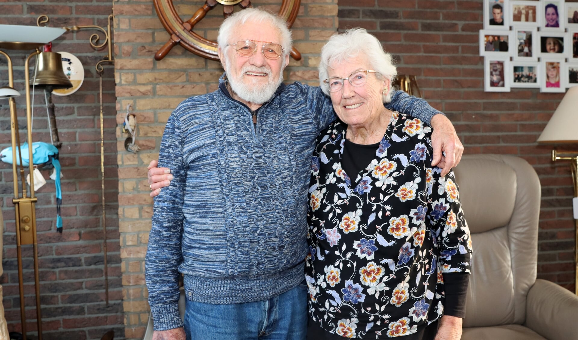 Joris en Riet Goudswaard zijn 65 jaar getrouwd.