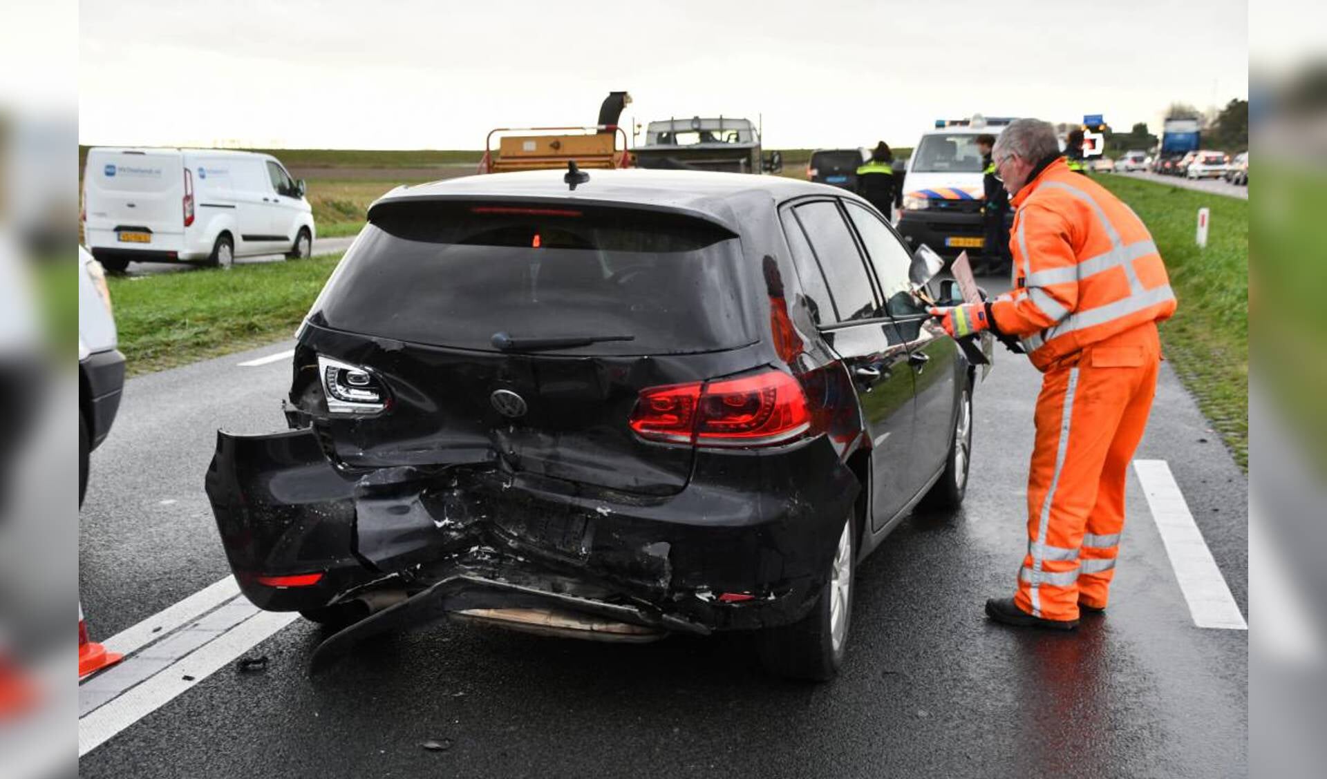 Brandweer Rukt Uit Voor Ongeval Deltaweg (N256) Bij Kats - Al Het ...