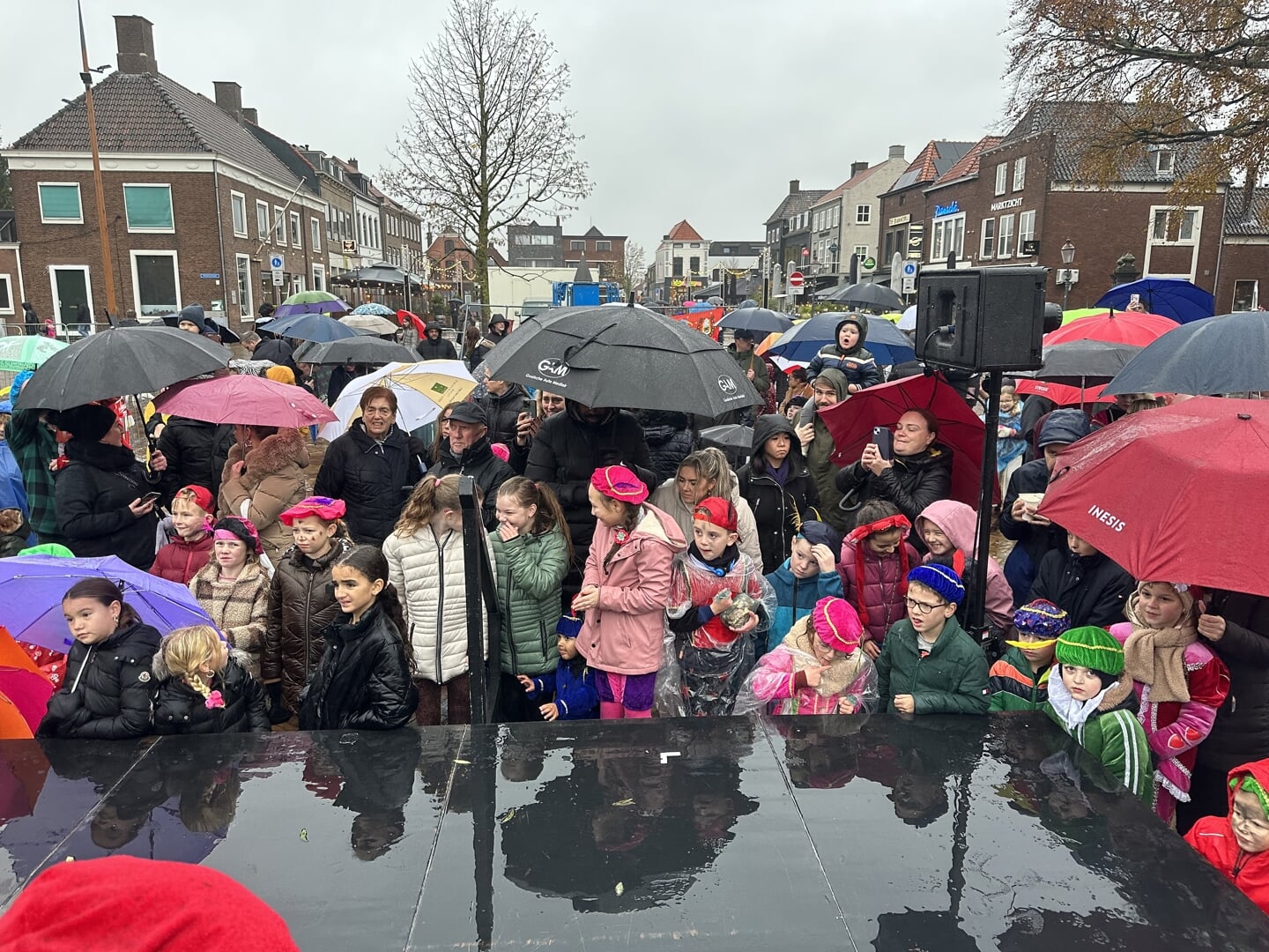 Het geduld wordt beloond als Sinterklaas aankomt.