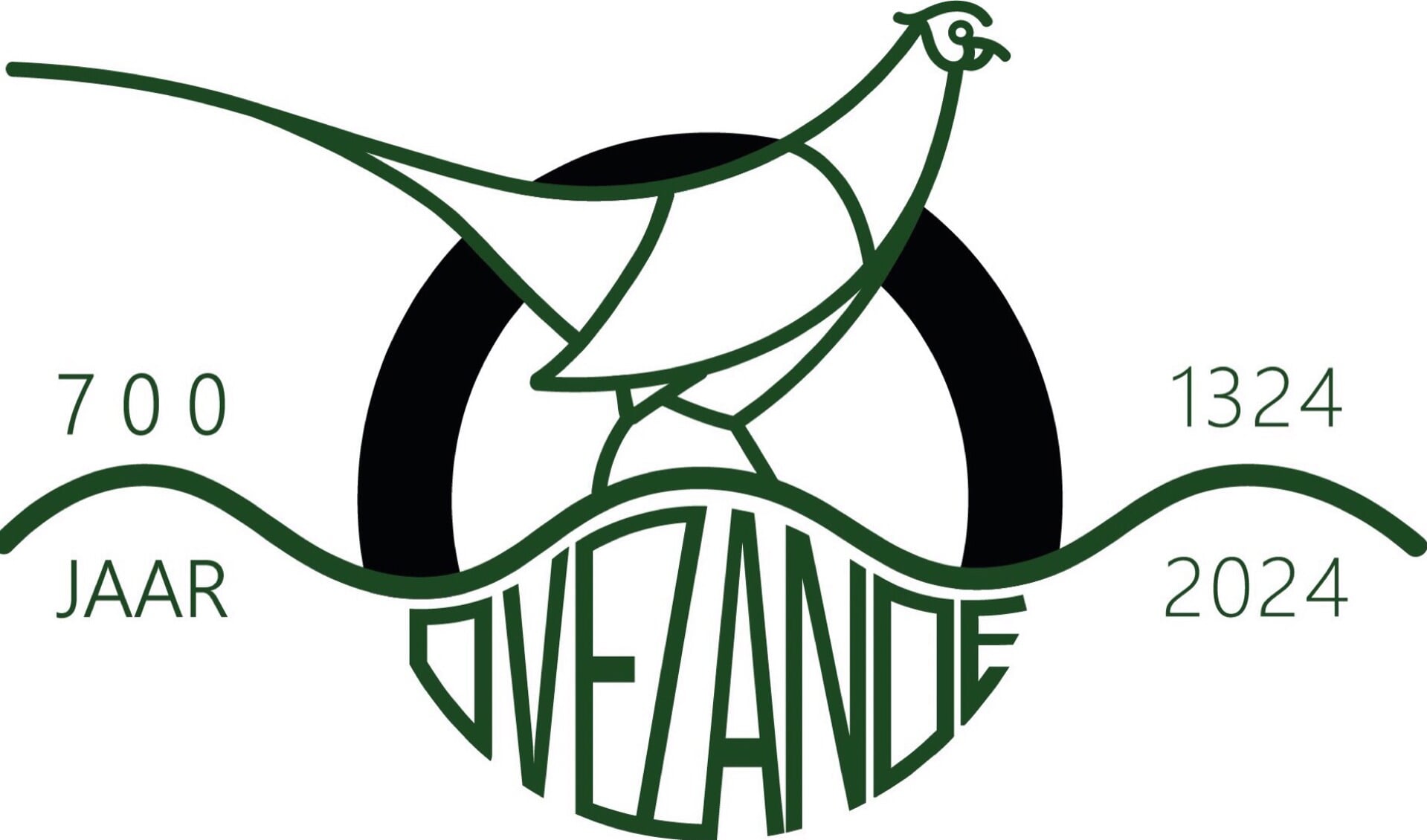 Logo 700 jaar Ovezande