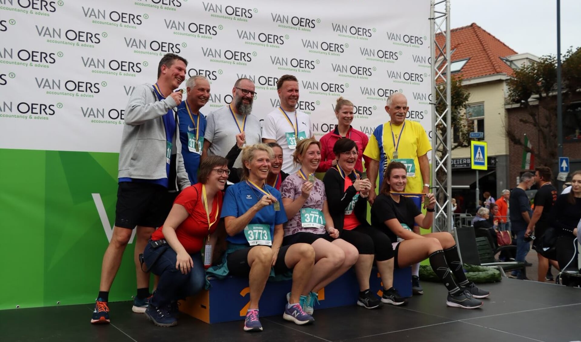 Tien deelnemers opstapgroep geslaagd door de 5 km van de Marathon Brabant lopen!