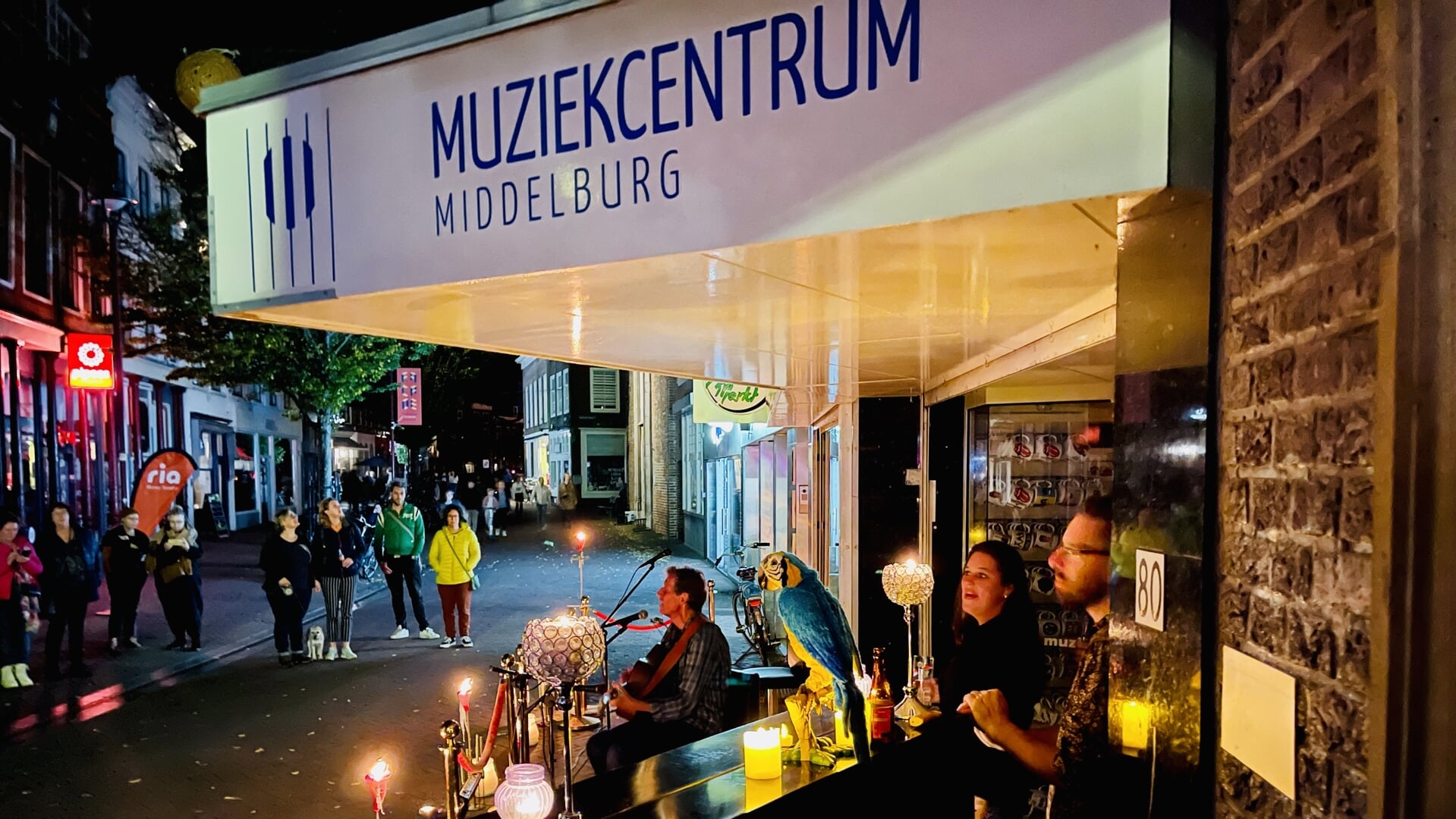 Livemuziek bij Muziekcentrum Middelburg tijdens N8vdN8 2022