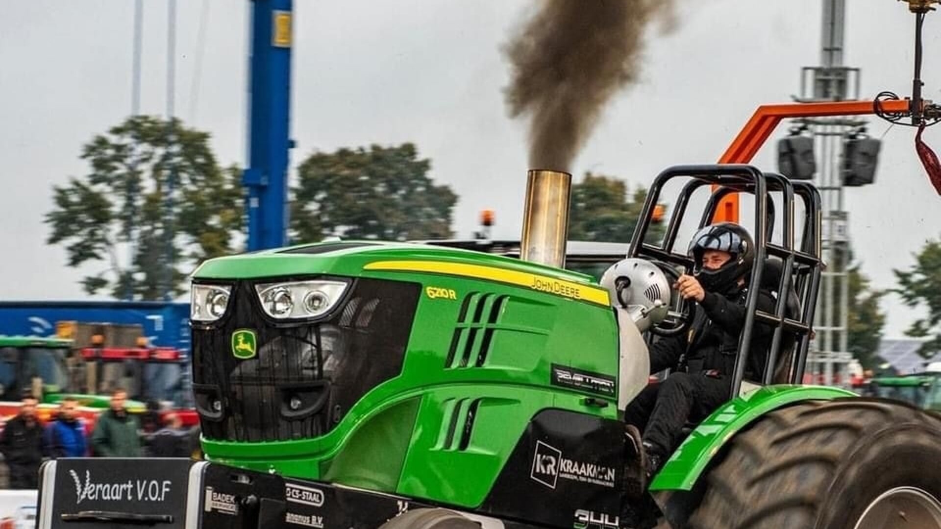 Thuisrijder Tractorpulling team Revolution die mee rijd in de Nederlandse competitie, NTTO 3,6ton Supersport Top