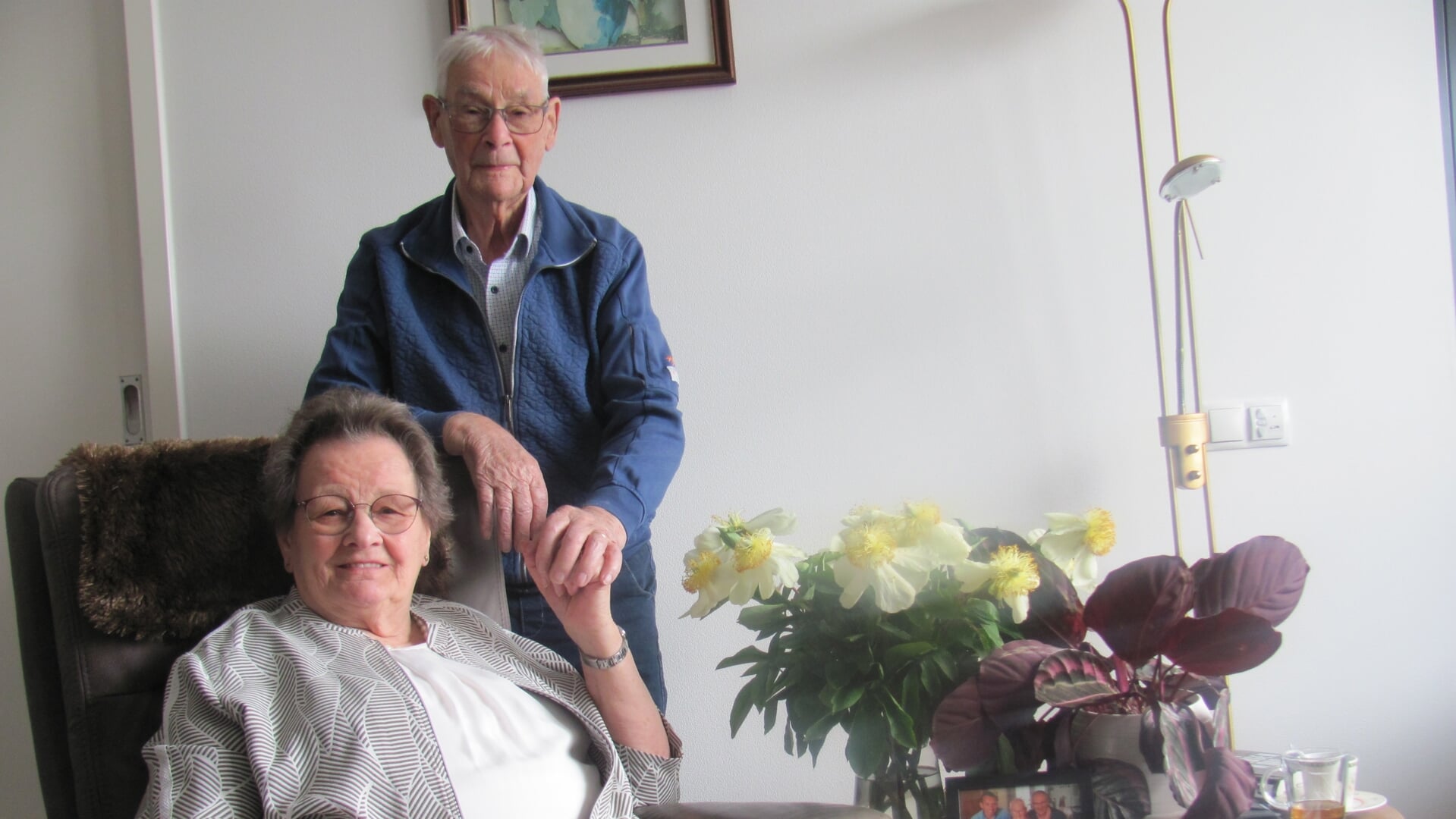 Piet Daamen en Betsie Huijbregts zijn 65 jaar getrouwd.