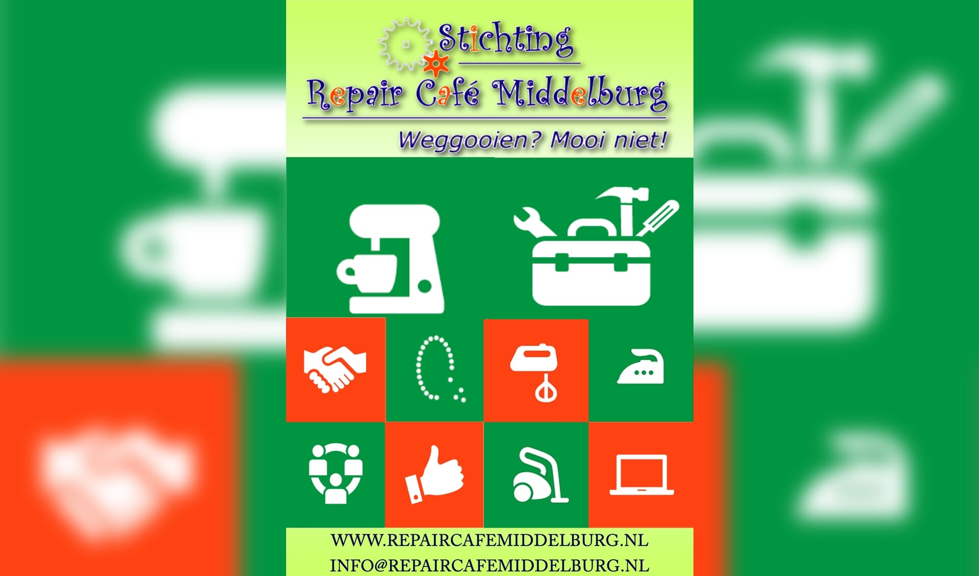 Poster Repair Café Middelburg