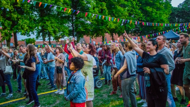 Brand Parkies sluit morgen de reeks concerten op het Wilhelminaveld af