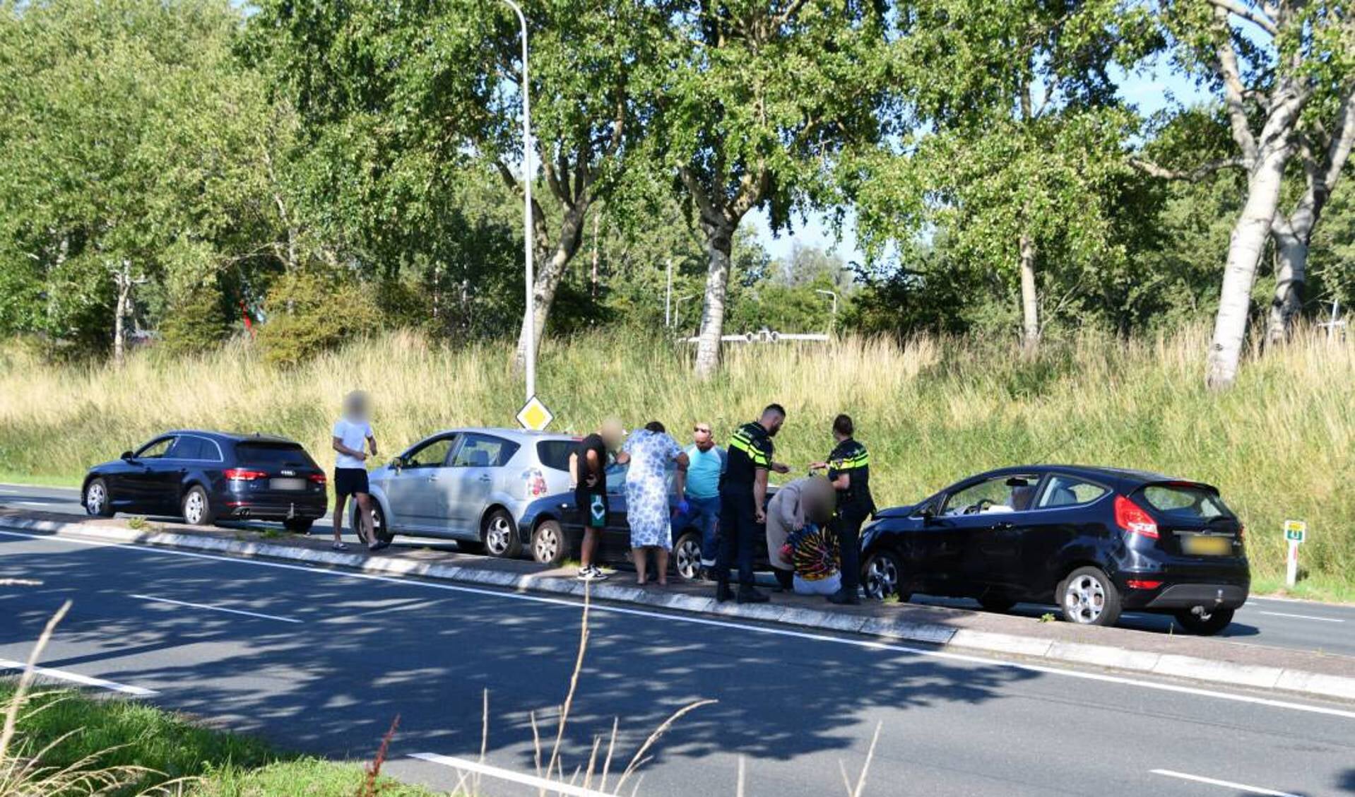 Gewonde Bij Kettingbotsing Op Nieuwe Vlissingseweg In Vlissingen - Al ...