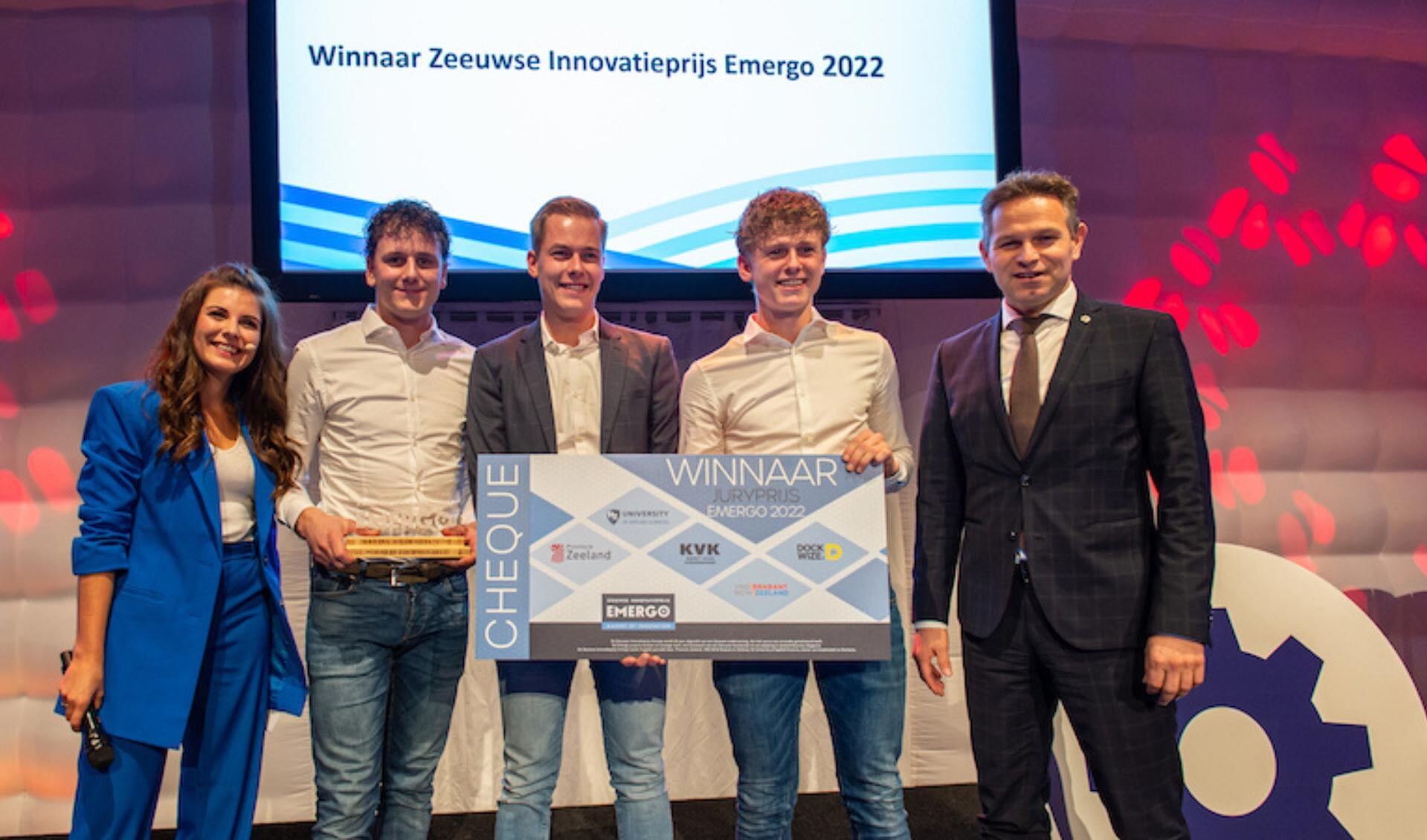 Flikweert Vision won in 2022 de Zeeuwse Innovatieprijs Emergo