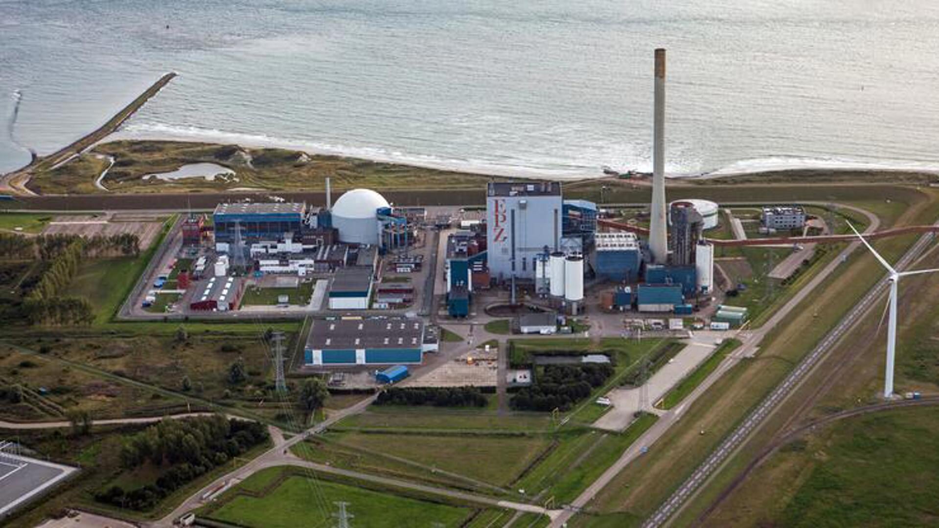 De kerncentrale bij Borssele.