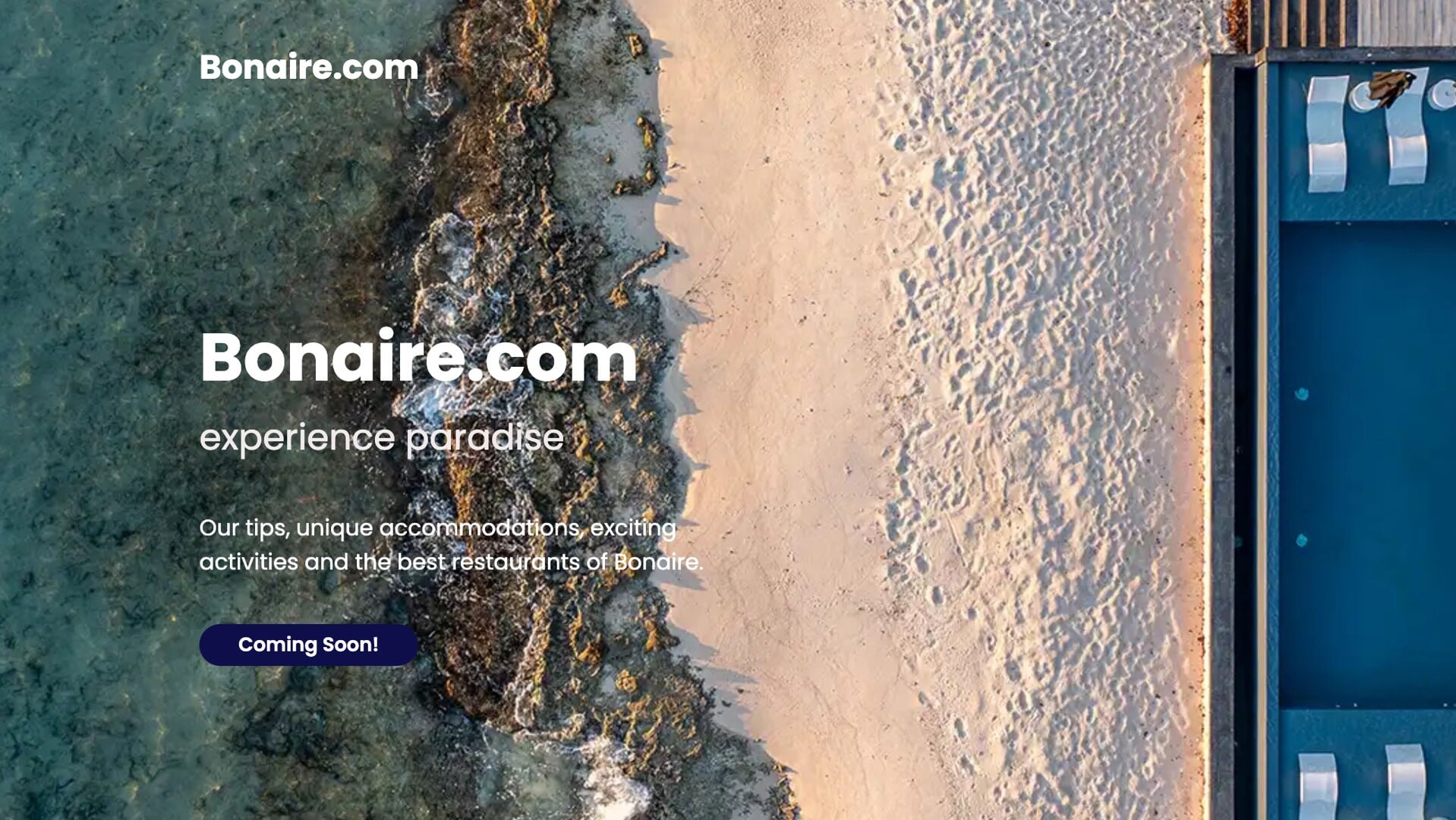 Screenshot Bonaire.com