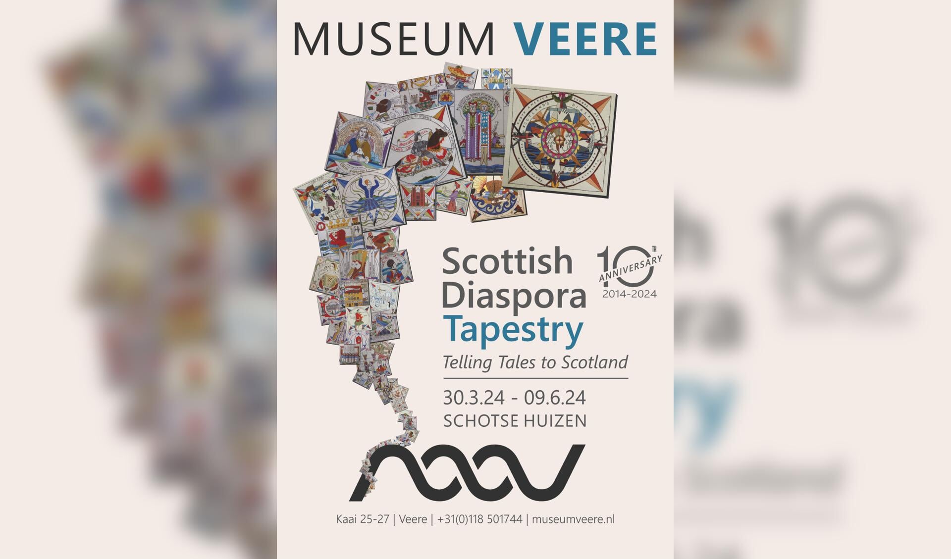 Affiche Scottish Diaspora Tapestry