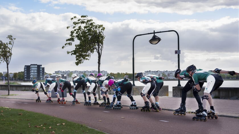 SkategroepBoZ langs de Binnenschelde