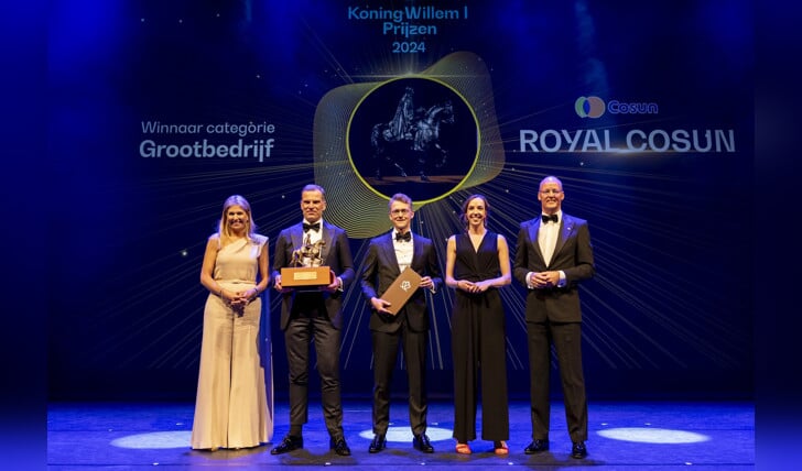 Op 16 mei ontving CEO Hans Meeuwis namens Cosun de Koning Willem 1 Prijs uit handen van erevoorzitter Hare Majesteit Koningin Máxima en voorzitter Klaas Knot tijdens de feestelijke finale in Zwolle.