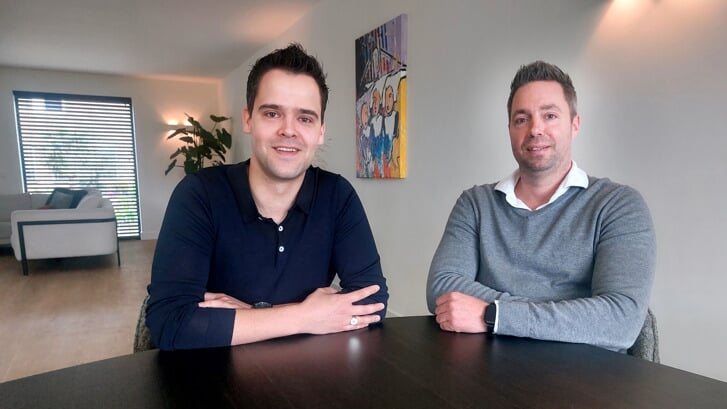 Philip Nelemans(l) en Pieter van Agtmaal: 'We zijn van het aanpakken'