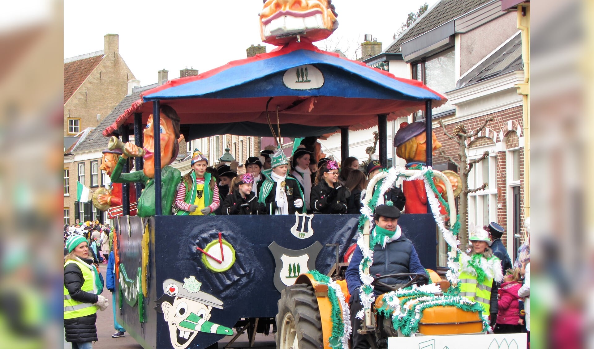 De optocht van 't Aogje, zondag 11 februari 2018.