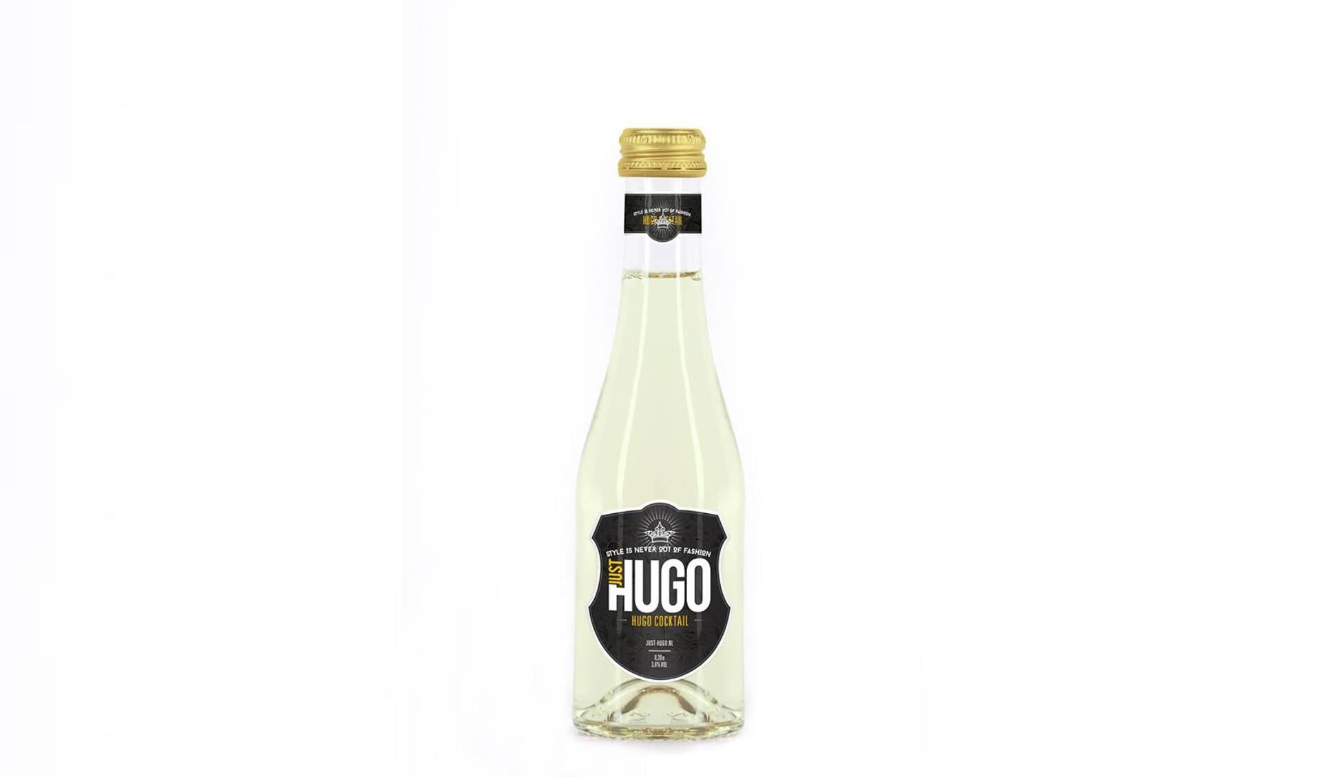 Het design van het drankje Just Hugo van Jeff Vink.