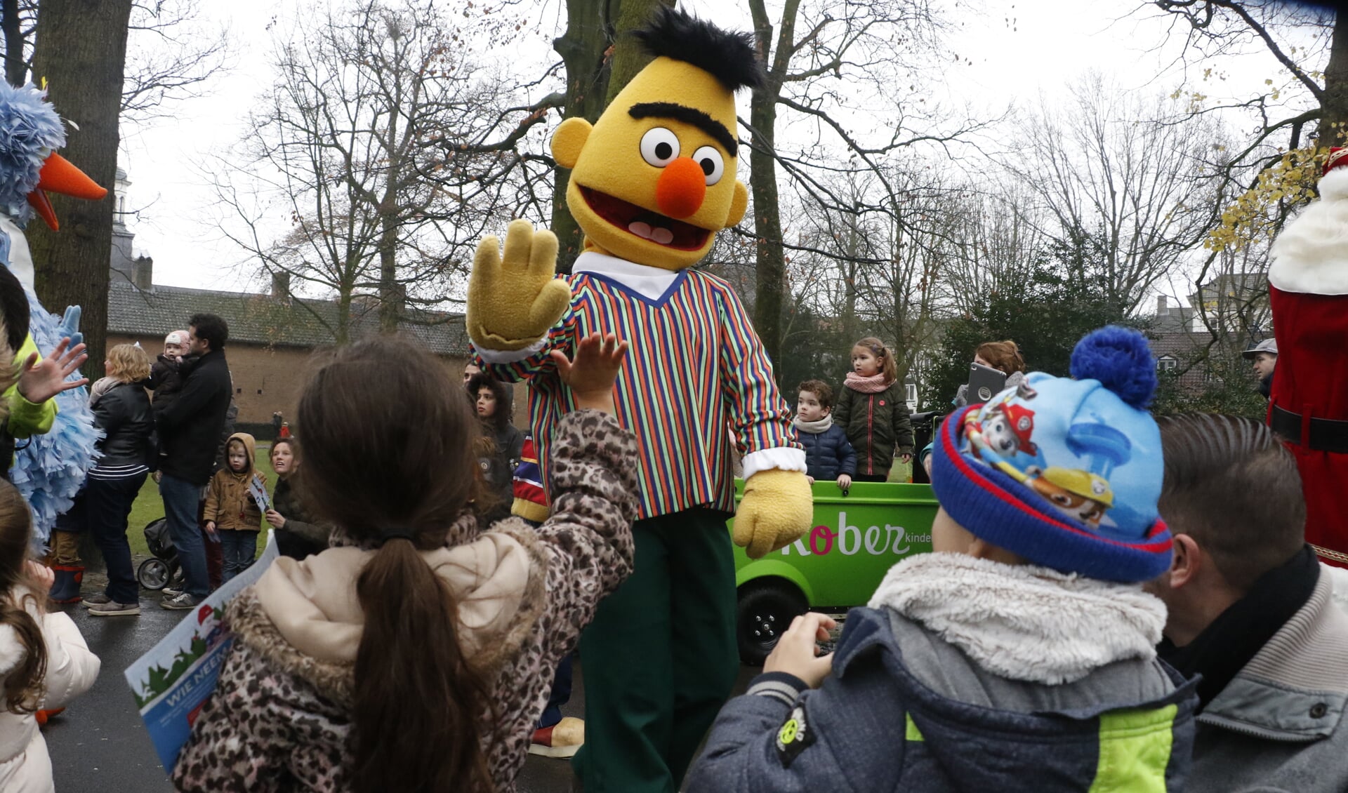 Bert bleek wederom een populaire kindervriend